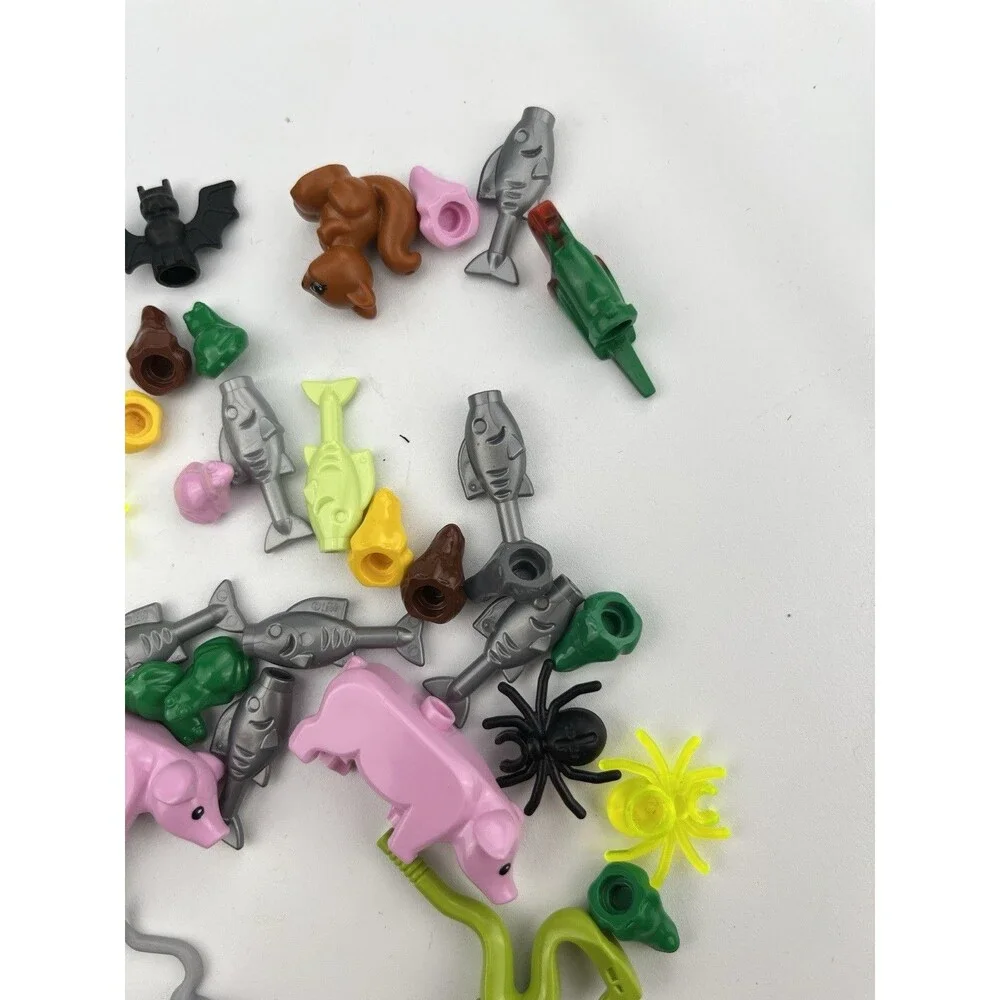 LEGO LOT Animal Minifig Lot 50+ Pieces As Shown